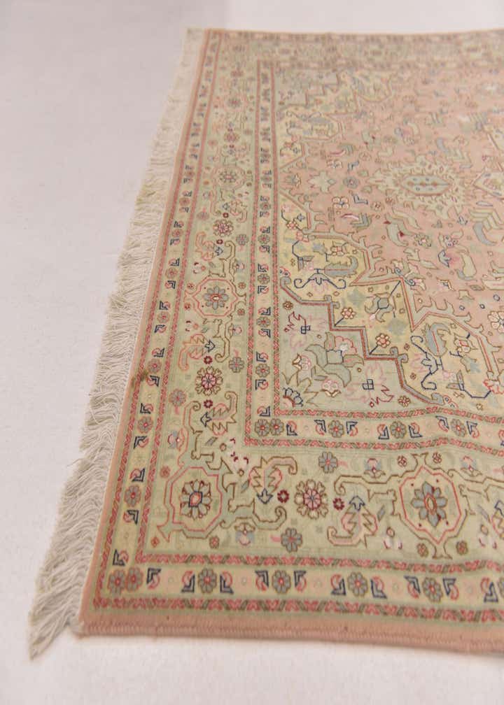 5' x 6' 7 Hand Knotted Tabriz Persian Rug