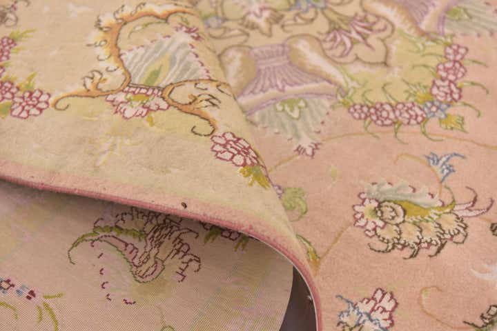 6' 9 x 10' 2 Hand Knotted Tabriz Persian Rug