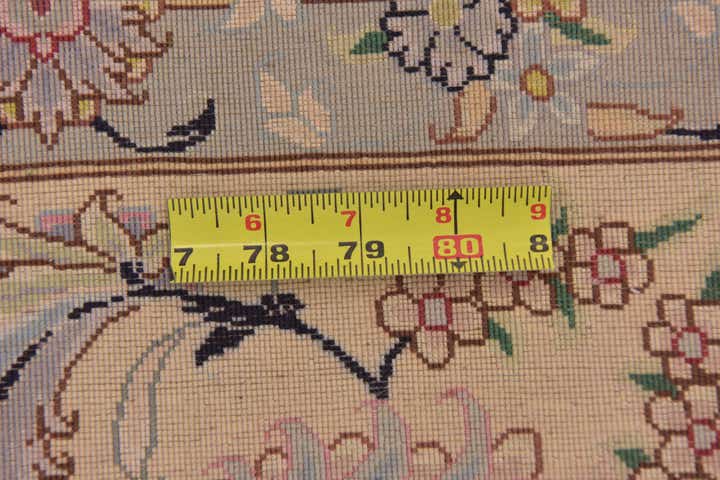 6' 6 x 9' 8 Hand Knotted Tabriz Persian Rug