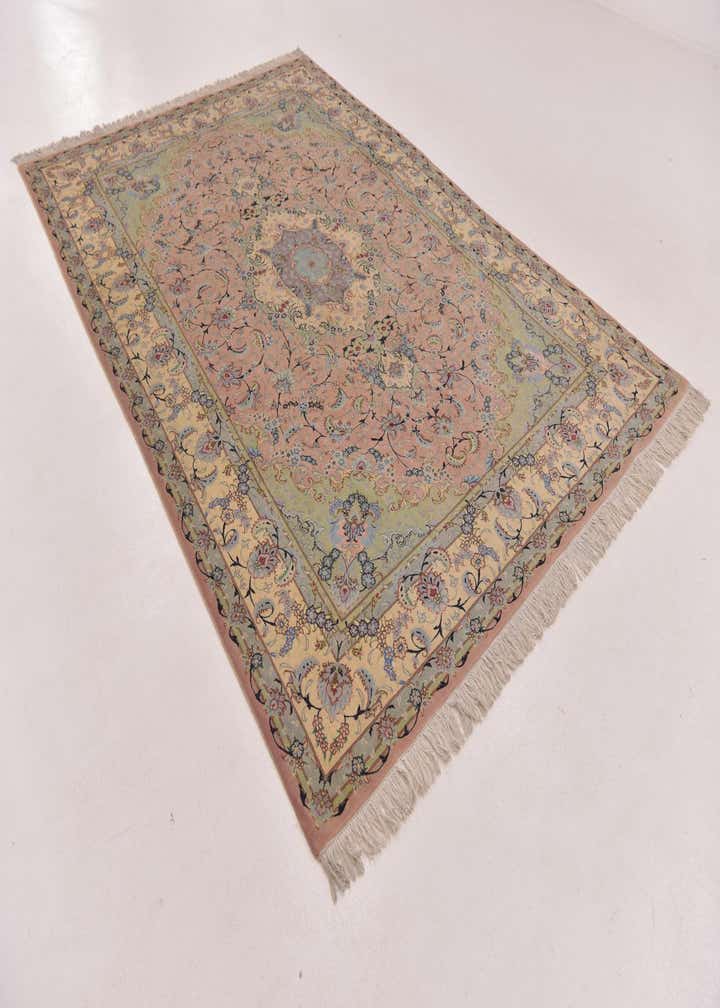 6' 6 x 9' 8 Hand Knotted Tabriz Persian Rug