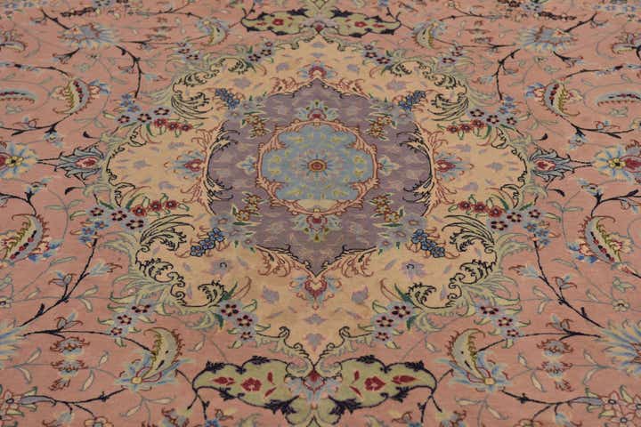 6' 6 x 9' 8 Hand Knotted Tabriz Persian Rug