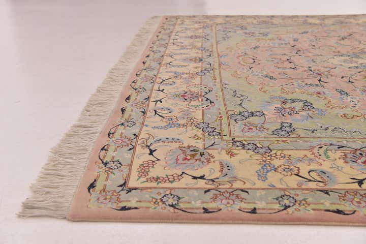 6' 6 x 9' 8 Hand Knotted Tabriz Persian Rug