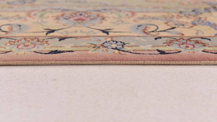 Detail image of 6' 6 x 9' 8 Hand Knotted Tabriz Persian Rug