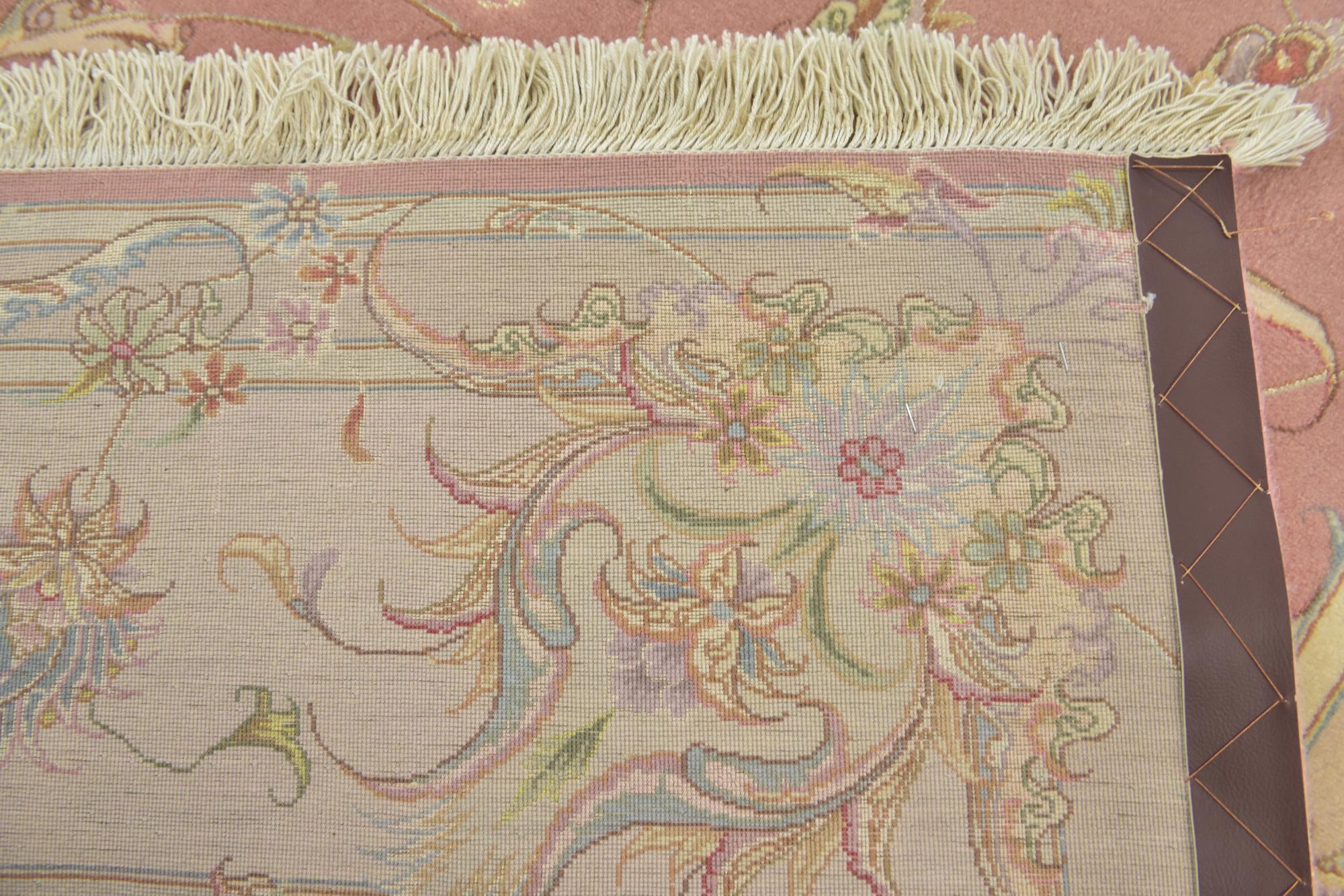 8' 1 x 11' 9 Hand Knotted Tabriz Persian Rug