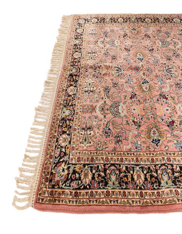 Detail image of 5' 7 x 9' 3 Hand Knotted Tabriz Wool Rug