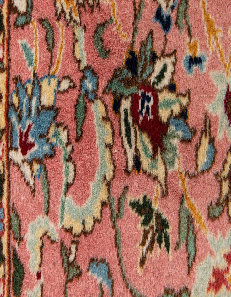 Detail image of 5' 7 x 9' 3 Hand Knotted Tabriz Wool Rug