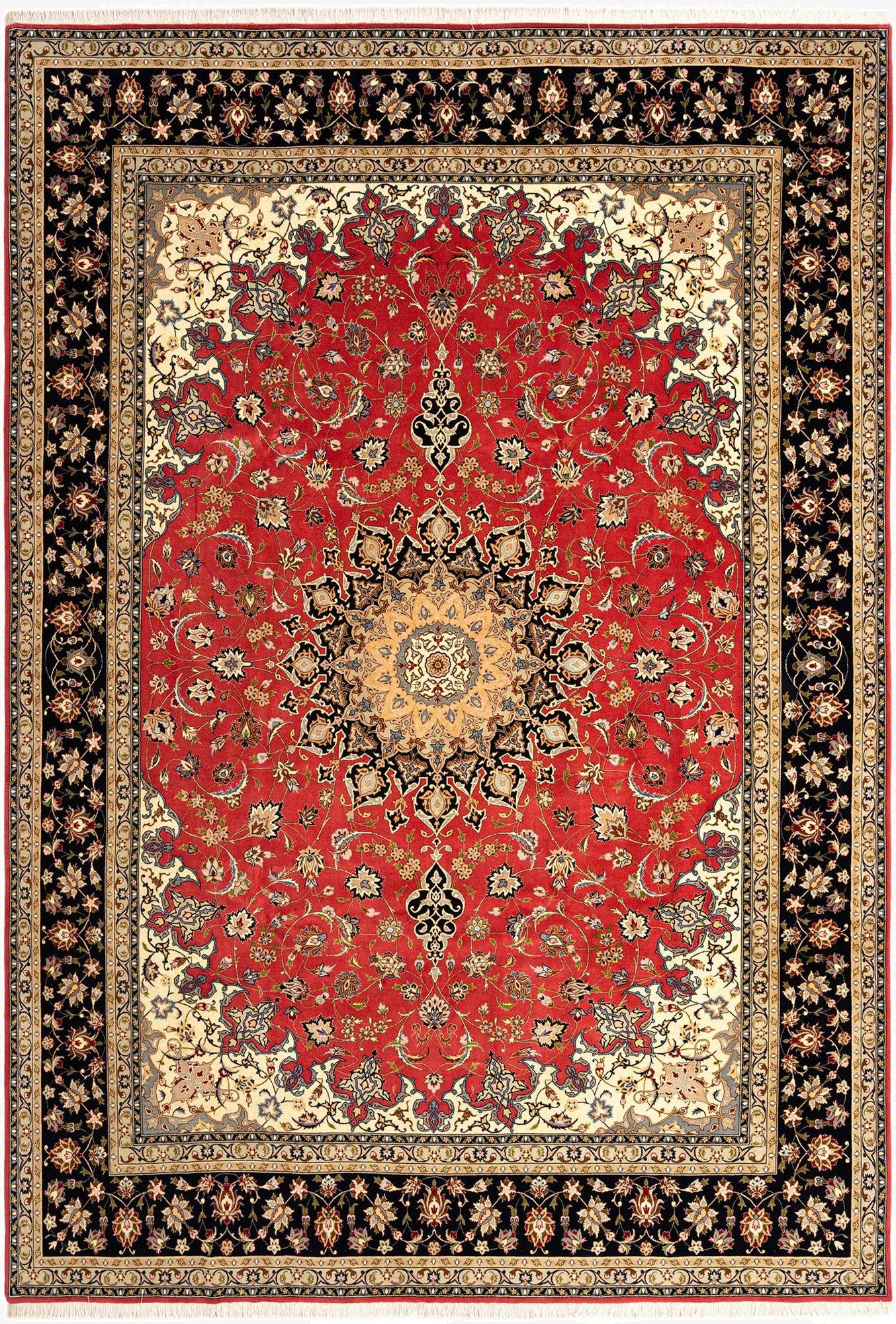 8' x 11' 8 Tabriz Rug