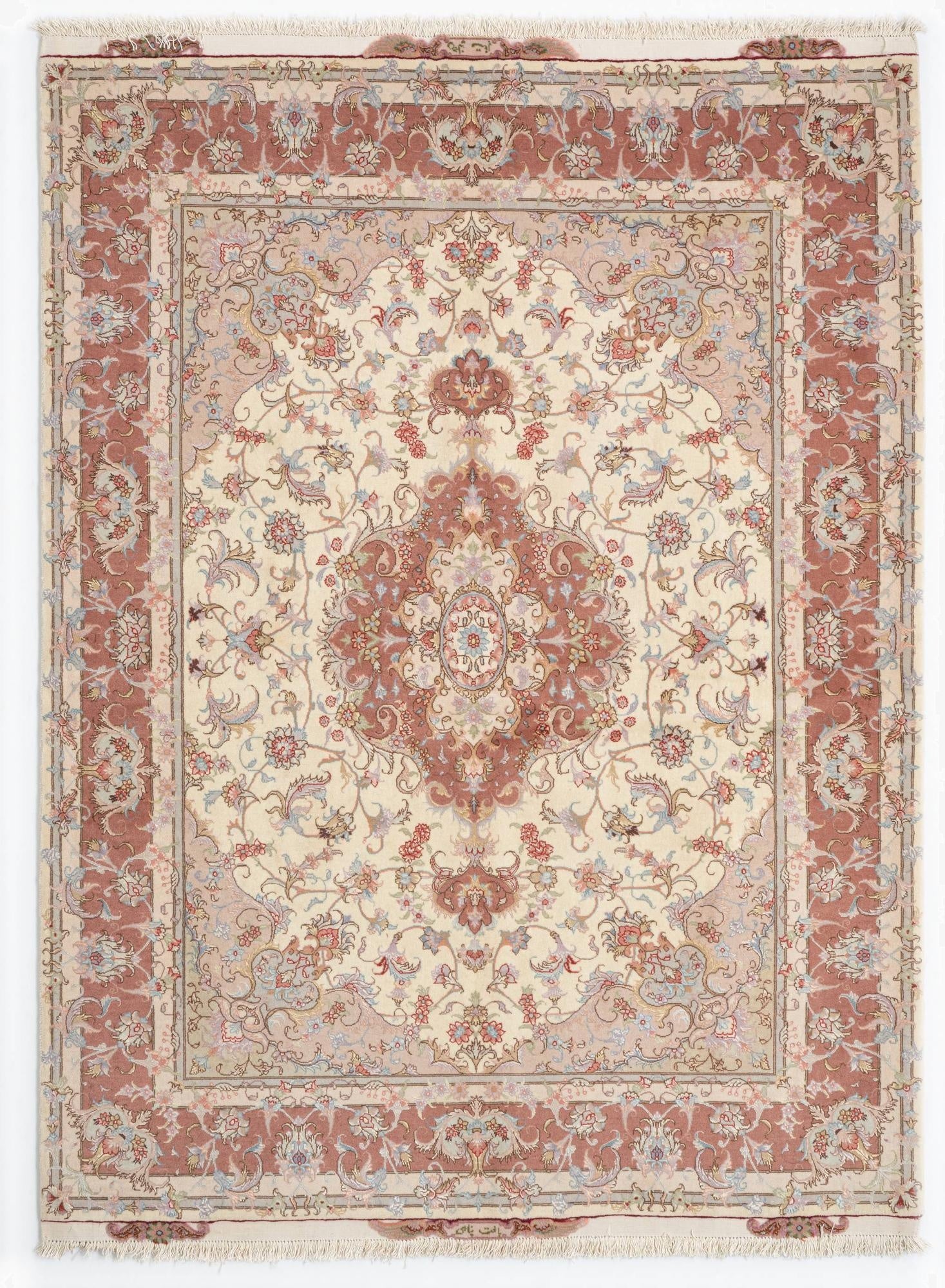 4' 11 x 6' 10 Tabriz Rug