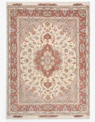 4' 11 x 6' 10 Tabriz Rug