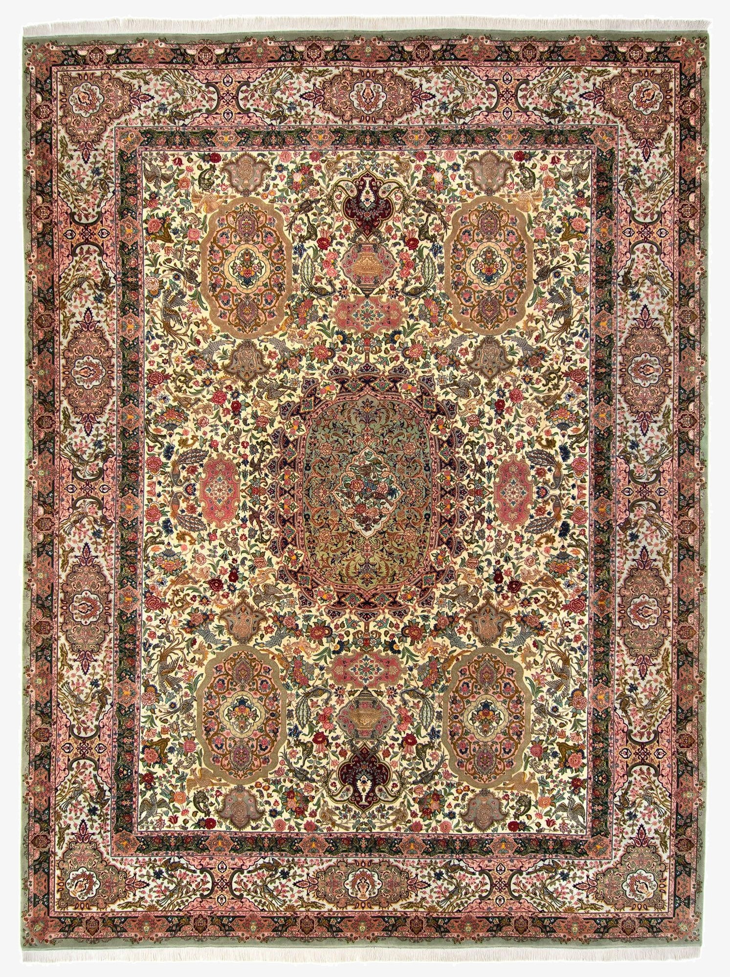 9' 11 x 13' Tabriz Rug