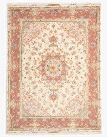 4' 11 x 6' 11 Tabriz Rug