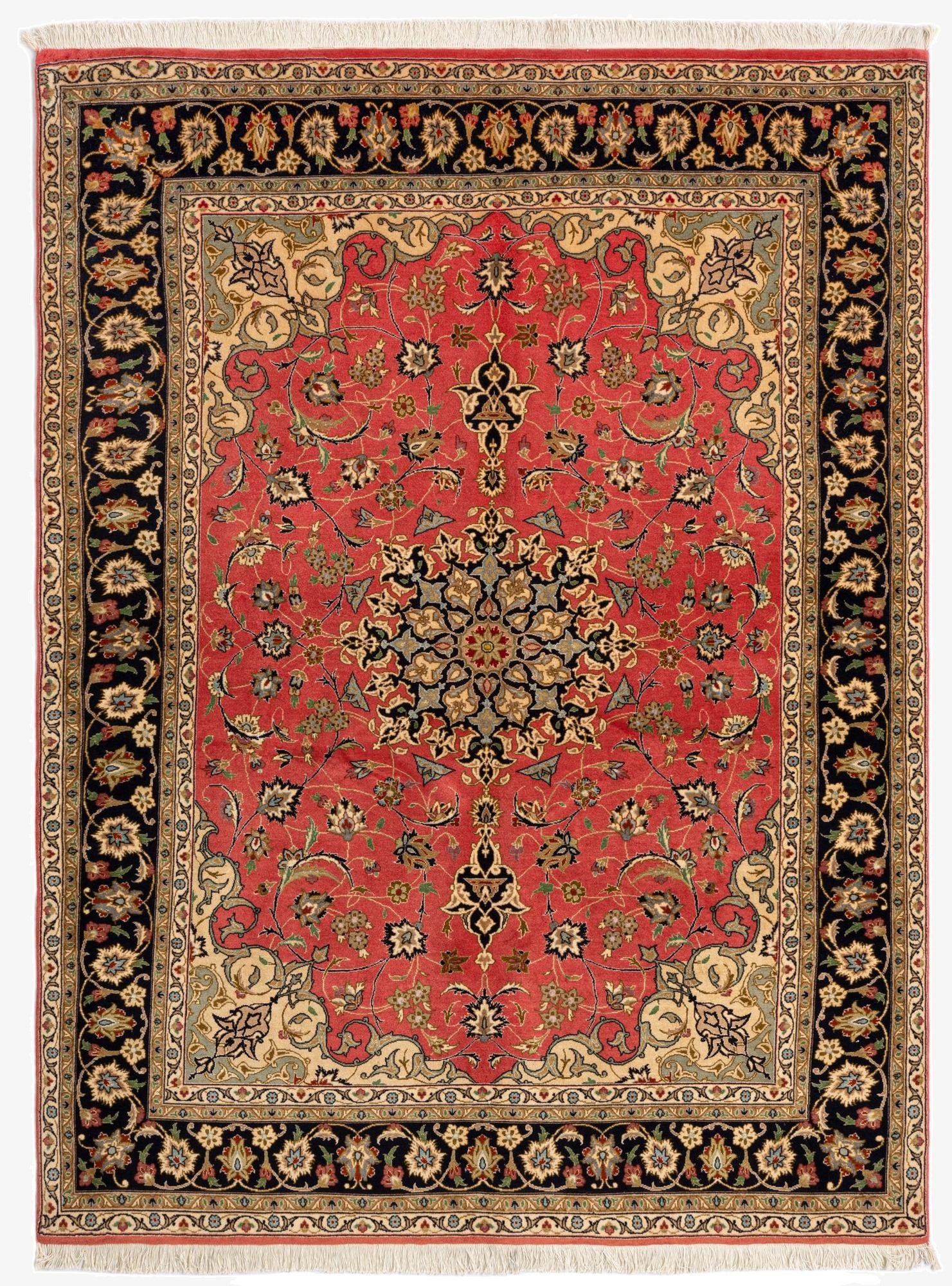 4' 11 x 6' 7 Tabriz Rug