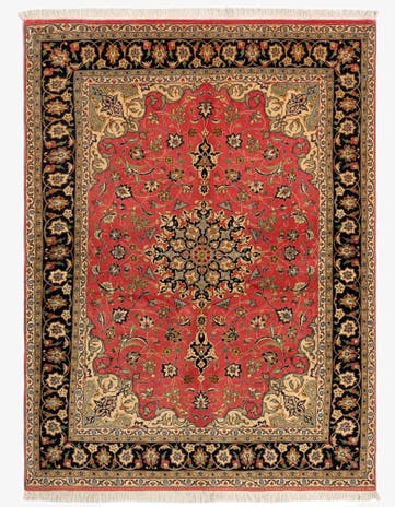 4' 11 x 6' 7 Tabriz Rug