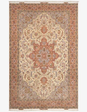 6' 8 x 10' 4 Tabriz Rug