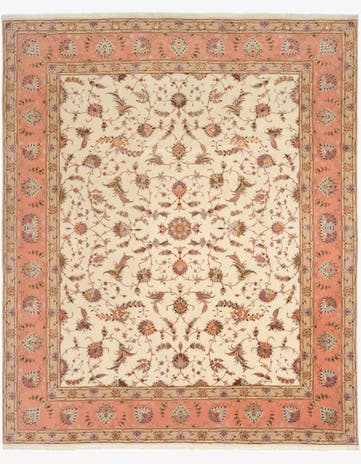 8' 2 x 9' 11 Tabriz Rug