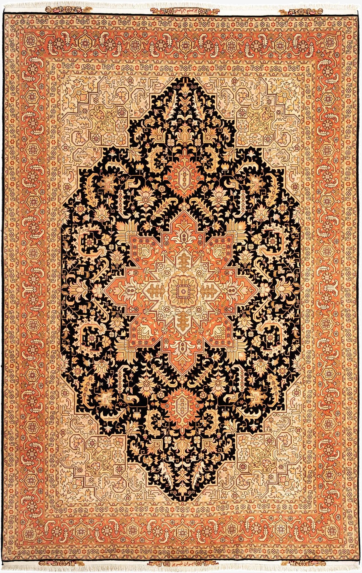 6' 8 x 10' 6 Tabriz Rug