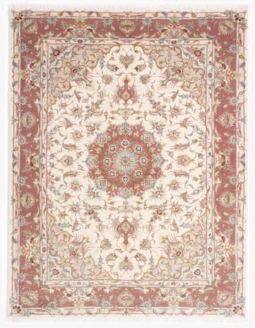 5' x 6' 6 Tabriz Rug