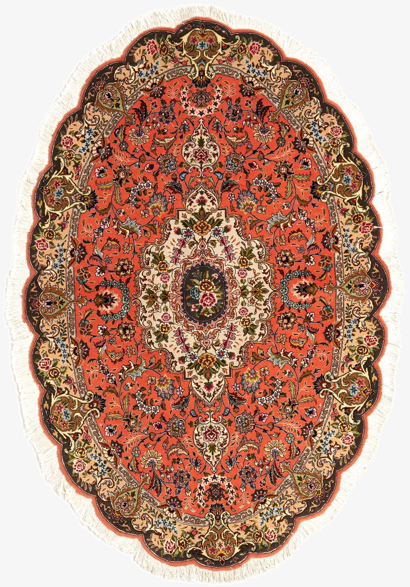 4' 5 x 6' 8 Tabriz Rug