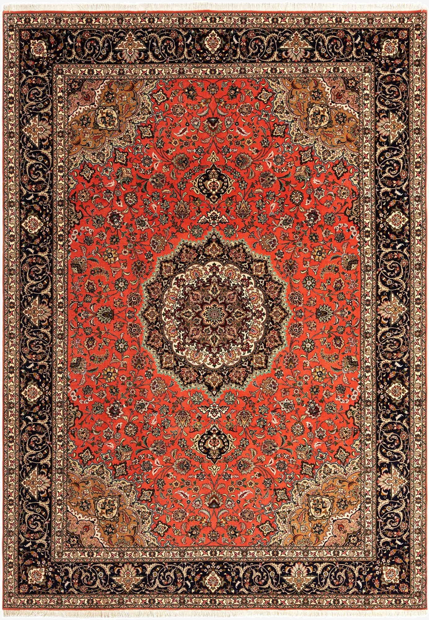 8' 2 x 11' 7 Tabriz Rug
