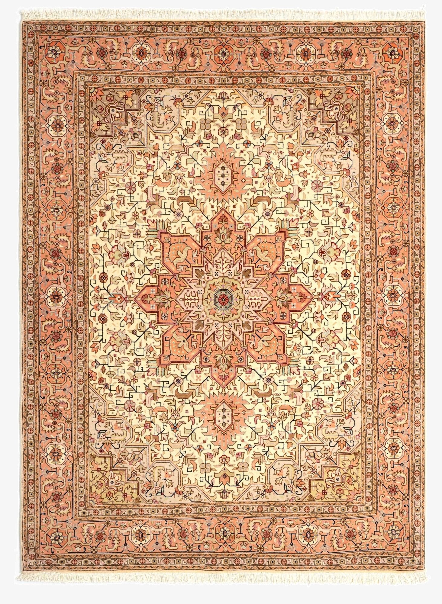 4' 11 x 6' 9 Tabriz Rug