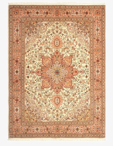4' 11 x 6' 9 Tabriz Rug