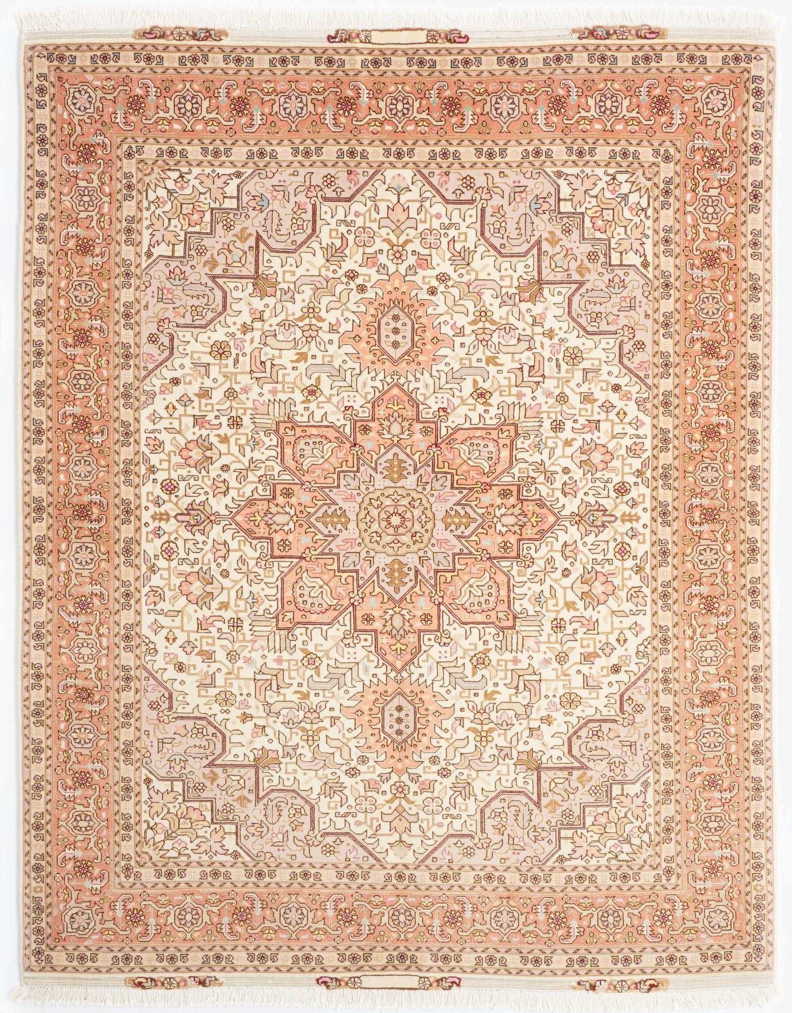 4' 11 x 6' 7 Tabriz Rug