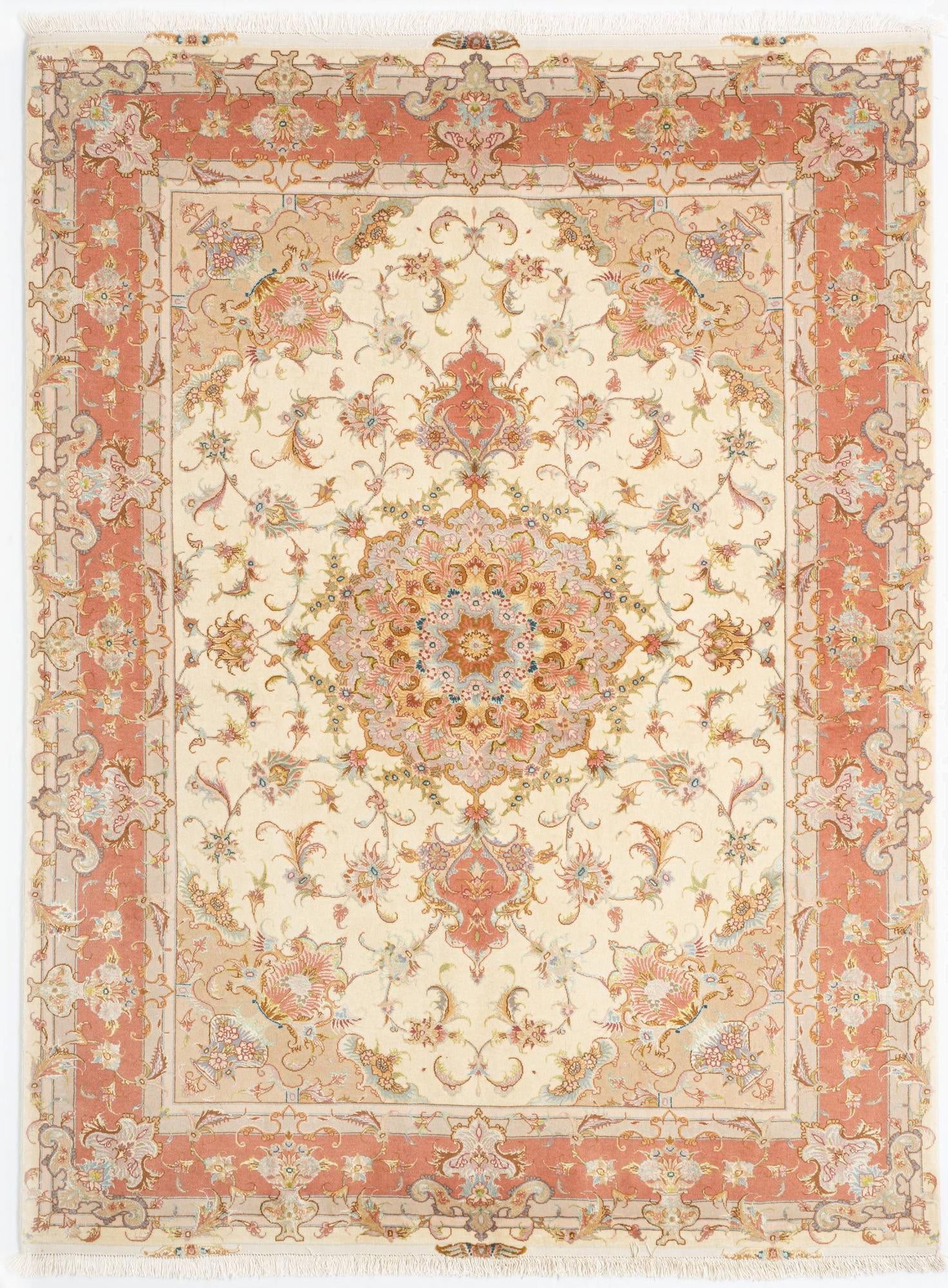 5' x 6' 8 Tabriz Rug