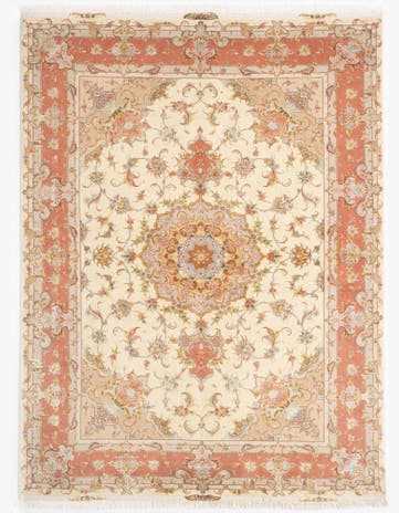 5' x 6' 8 Tabriz Rug