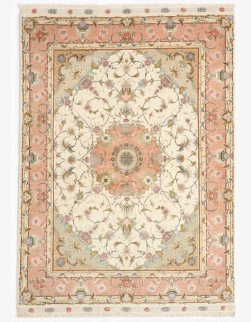 4' 11 x 6' 9 Tabriz Rug
