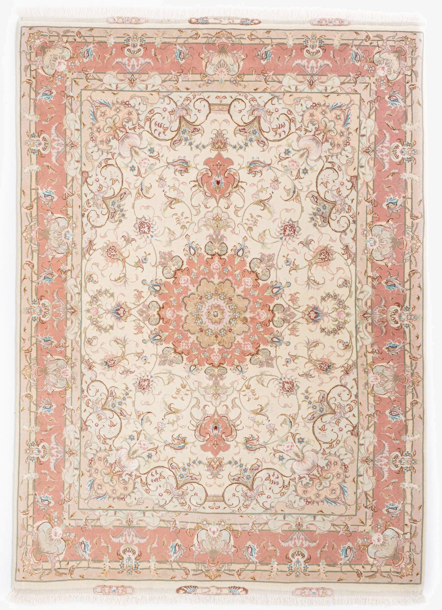 5' 1 x 7' 3 Tabriz Rug