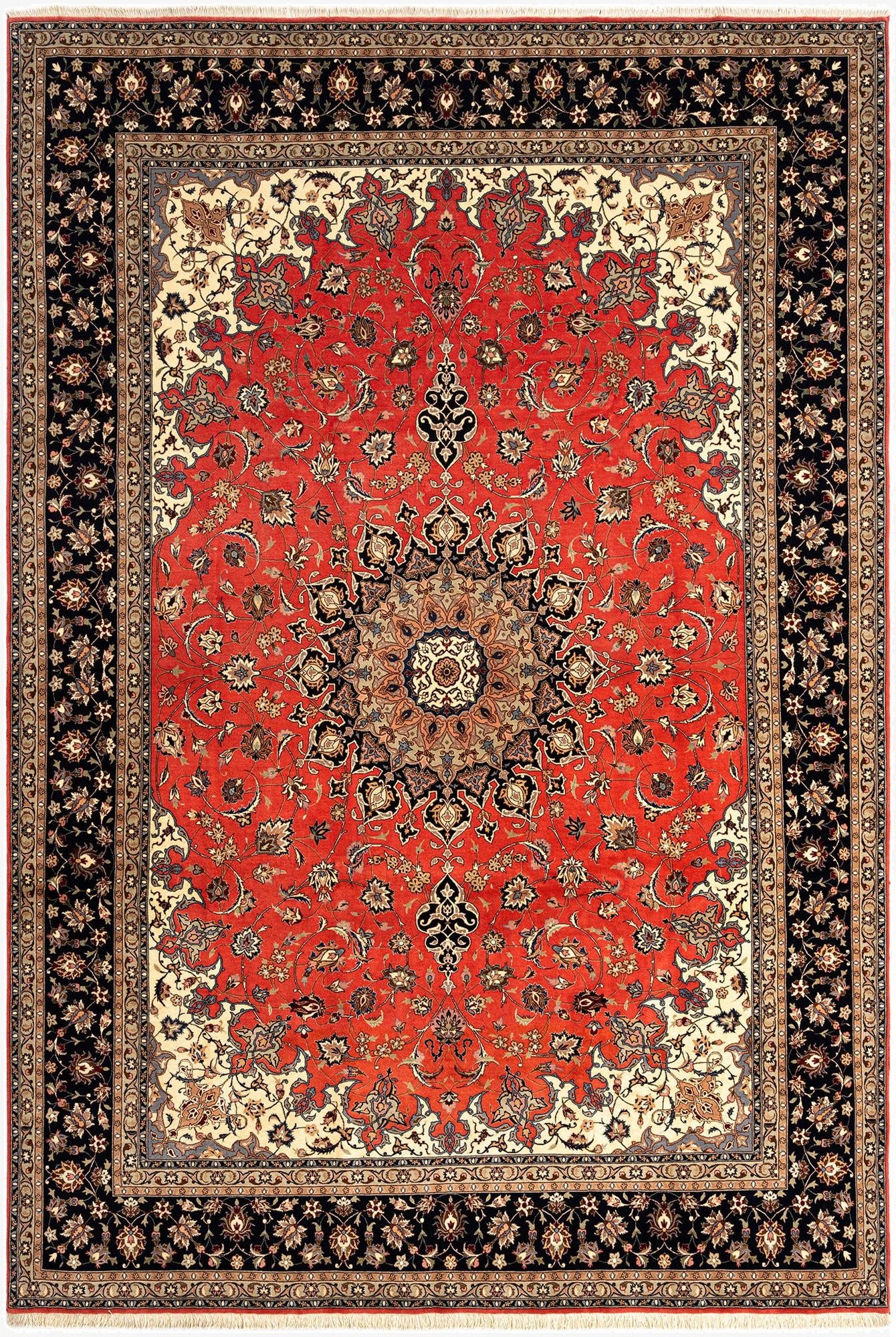 8' 3 x 12' Tabriz Rug