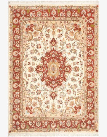 5' 9 x 8' 2 Tabriz Rug