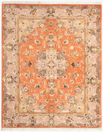 5' 2 x 6' 7 Tabriz Rug