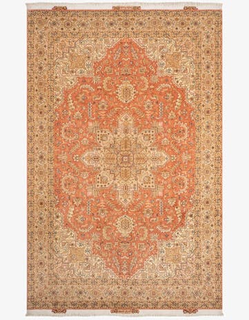 6' 8 x 10' 5 Tabriz Rug