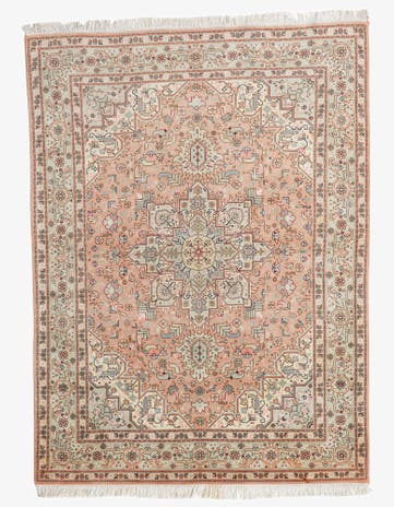 5' x 6' 7 Hand Knotted Tabriz Persian Rug