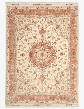 5' 1 x 7' Tabriz Rug