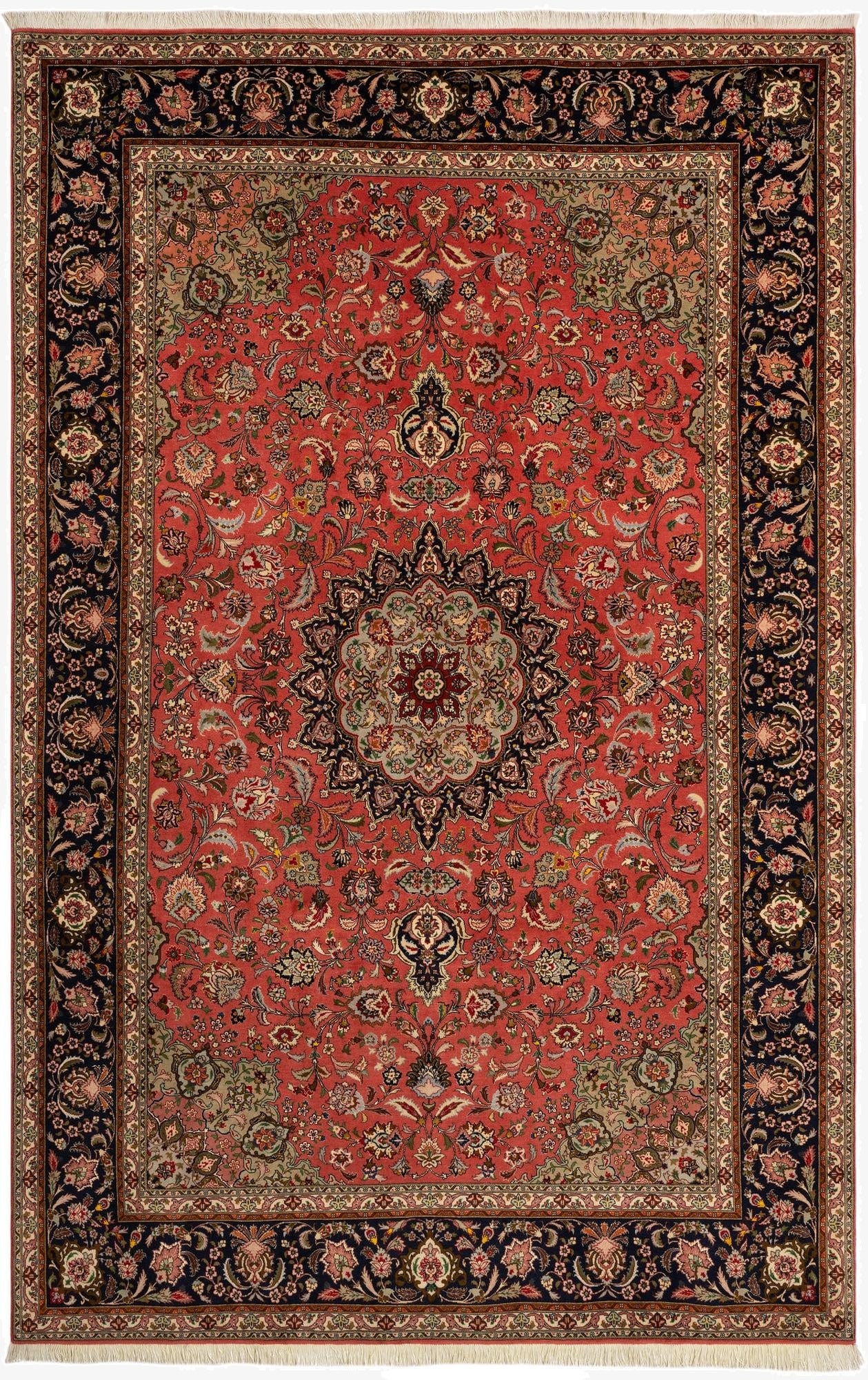 6' 7 x 10' 2 Tabriz Rug