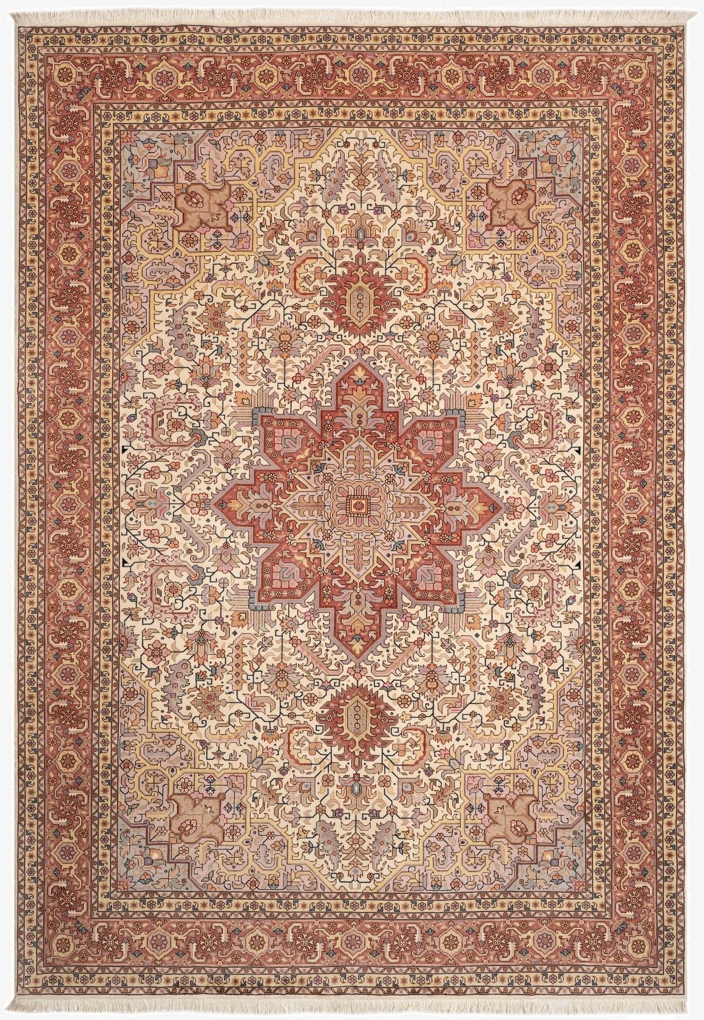 6' 8 x 9' 9 Tabriz Rug