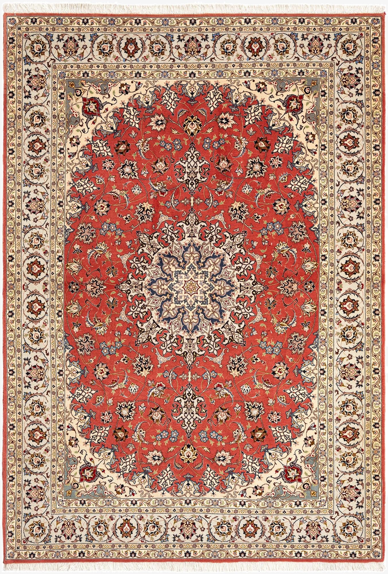 5' 7 x 8' Tabriz Rug