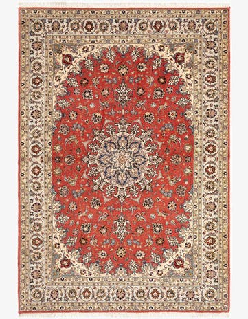 5' 7 x 8' Tabriz Rug