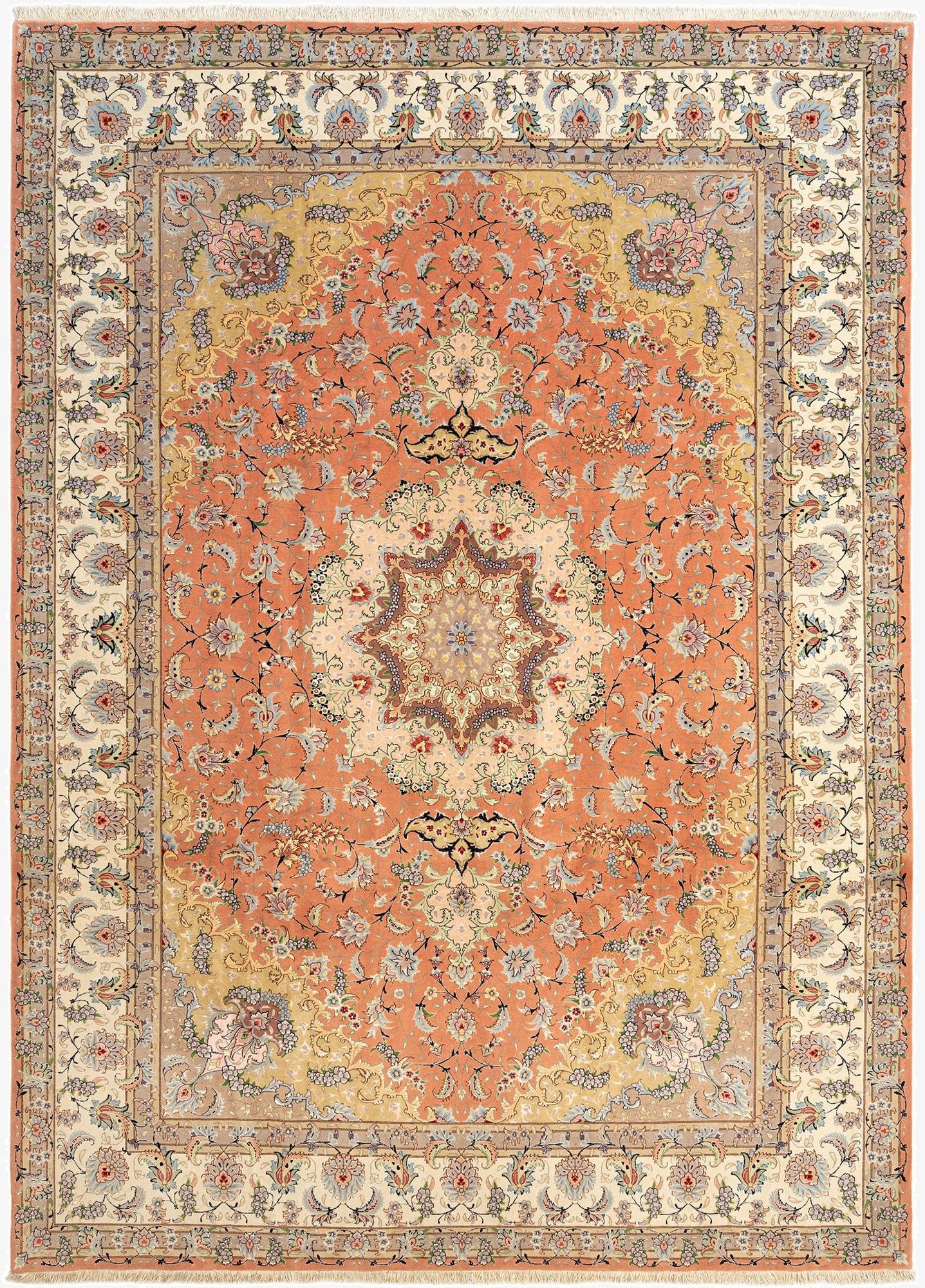 8' 2 x 11' 6 Tabriz Rug