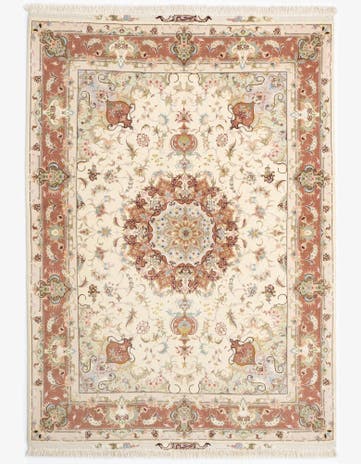 4' 9 x 7' Tabriz Rug