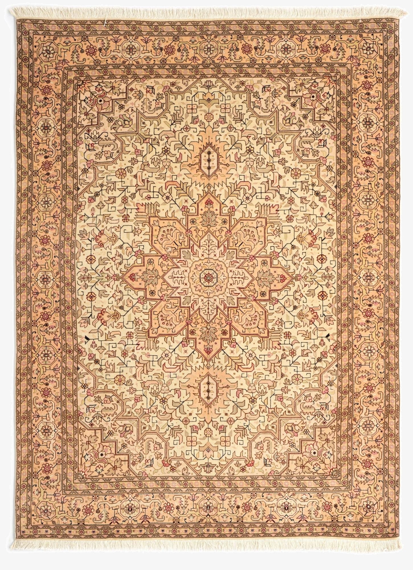 4' 11 x 6' 9 Tabriz Rug