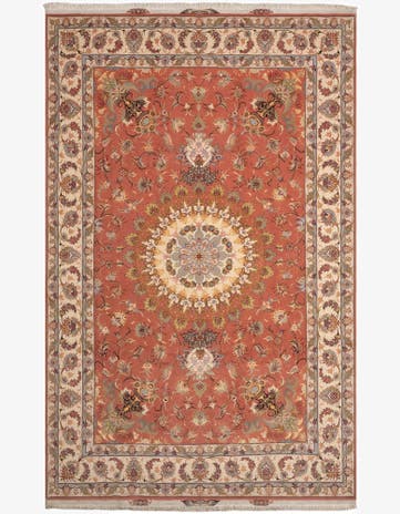 6' 8 x 10' 6 Tabriz Rug