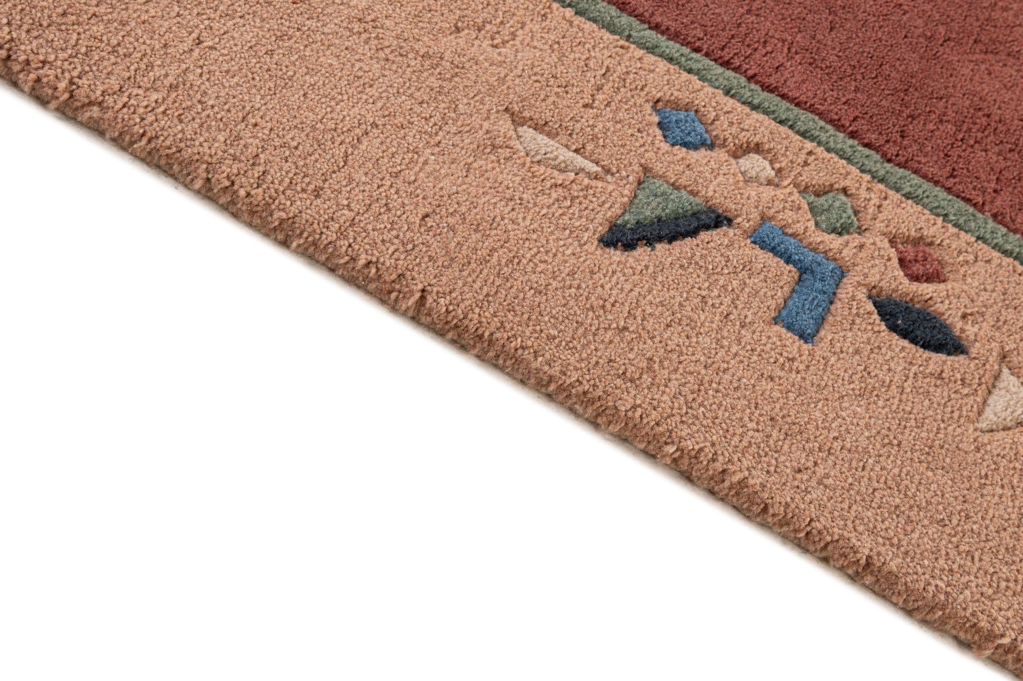 8' 4 x 11' 5 Hand Knotted Tibet Wool Rug