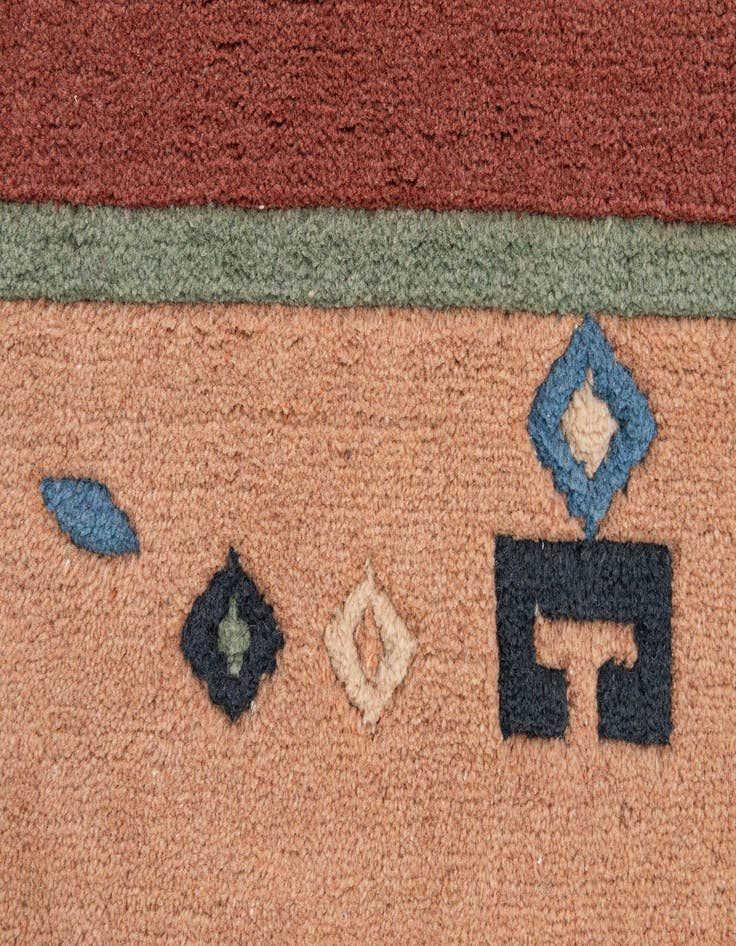 Detail image of 8' 4 x 11' 5  Hand Knotted Tibet Wool Rug