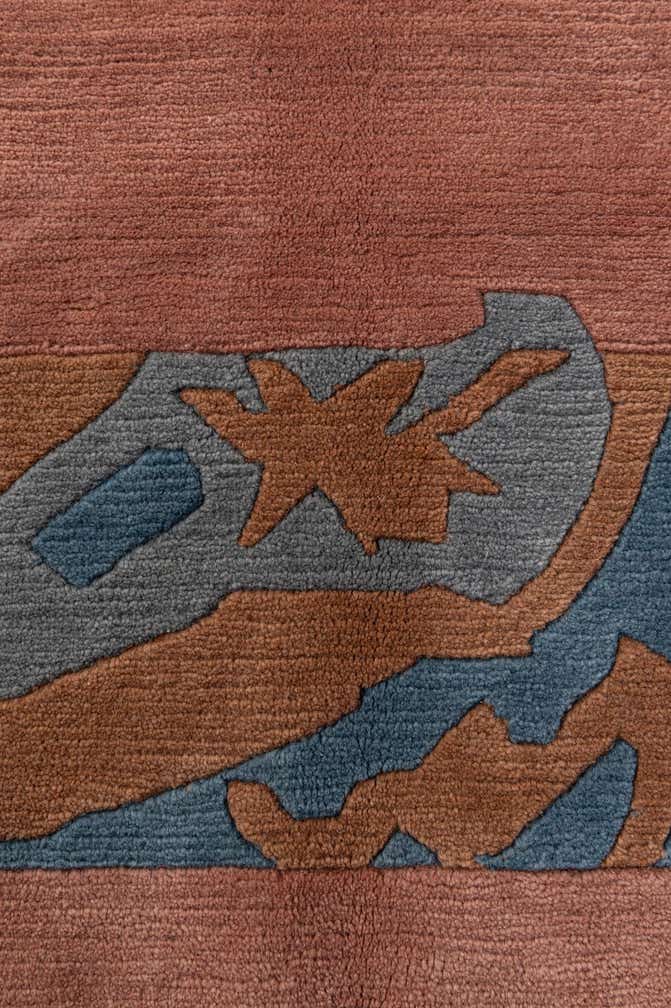 9' 11 x 12' 7 Hand Knotted Tibet Wool Rug