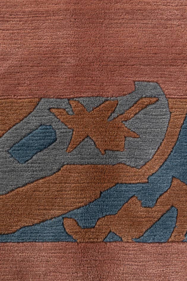 Detail image of 9' 11 x 12' 7 Hand Knotted Tibet Wool Rug