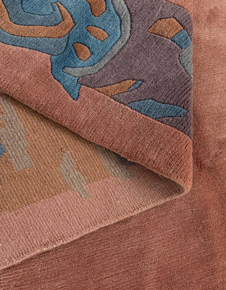 Detail image of 9' 11 x 12' 7  Hand Knotted Tibet Wool Rug