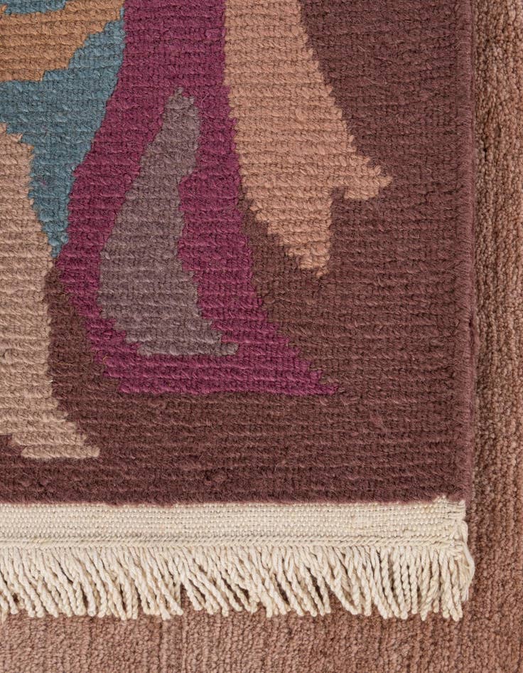 Detail image of 8' 3 x 11' 6  Hand Knotted Tibet Wool Rug